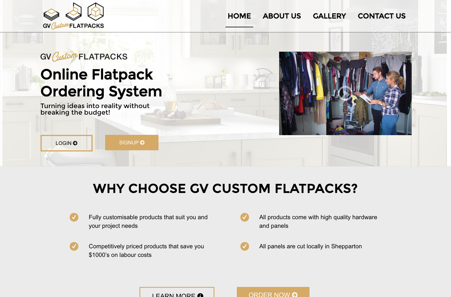 GV Custom Flatpacks